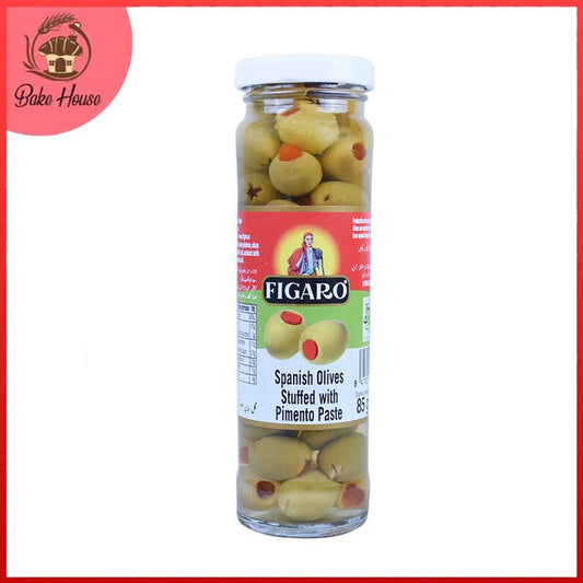 Figaro Spanish Olives Stuffed with Pimento Paste 142gm