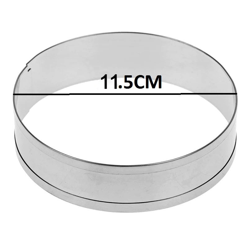 Burger Bun, English Muffin, and Crumpet Making Ring 11.5cm