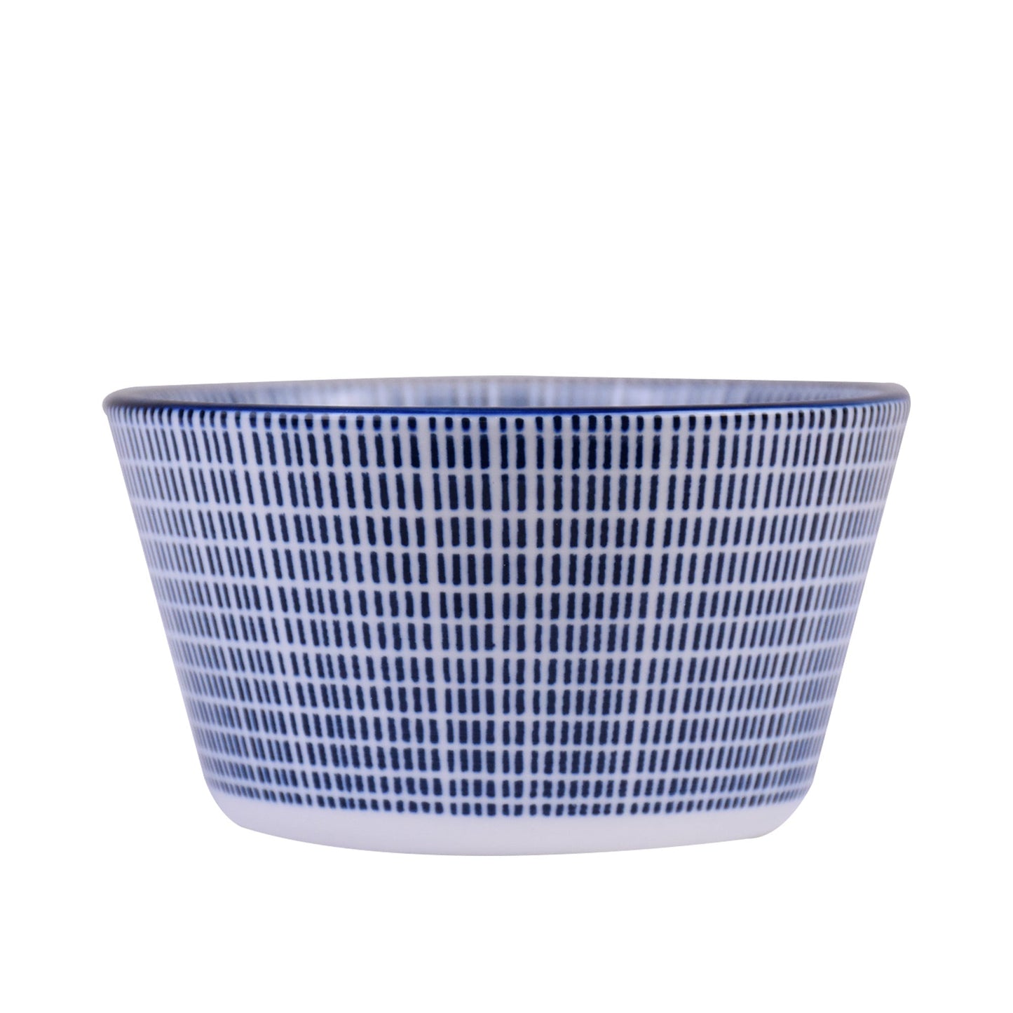 Danny Home Porcelain Blue Dotline Small Bowl