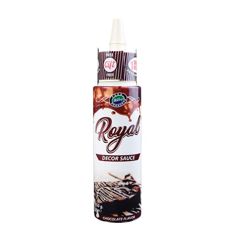 Milkyz Food Strawberry Royal Decor Sauce 350 Gram With 1 Free Smart Nozzle