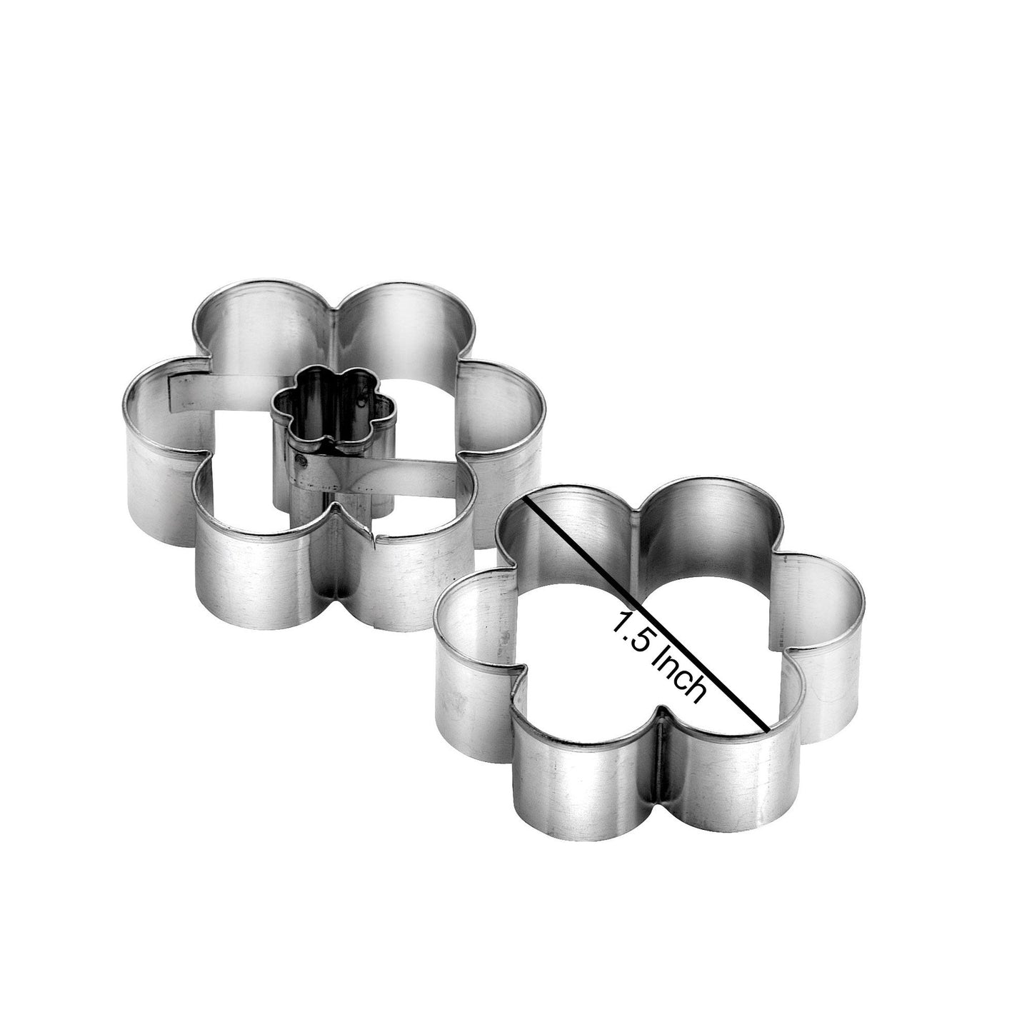 Tescoma Flower Shape Cookie Cutter 2 Pcs