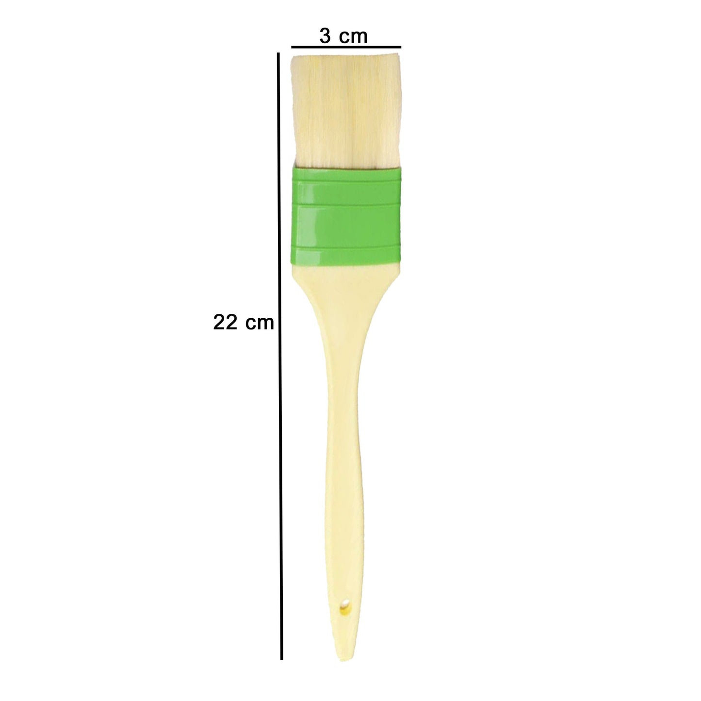 Multipurpose Kitchen BBQ Pastry Brush with Plastic Handle Small