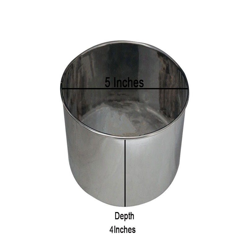 Heighted Round Cake Mold Stainless Steel 5 X 5 X 4 Inch