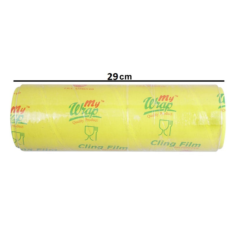 My Wrap Cling Film Plastic Food Wrap Thick Roll 29cm