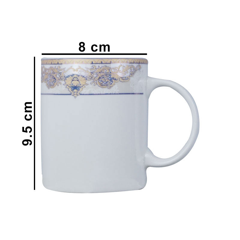 Tea, Milk And Coffee Drinking Mugs 6 Pcs Set (Design 06)