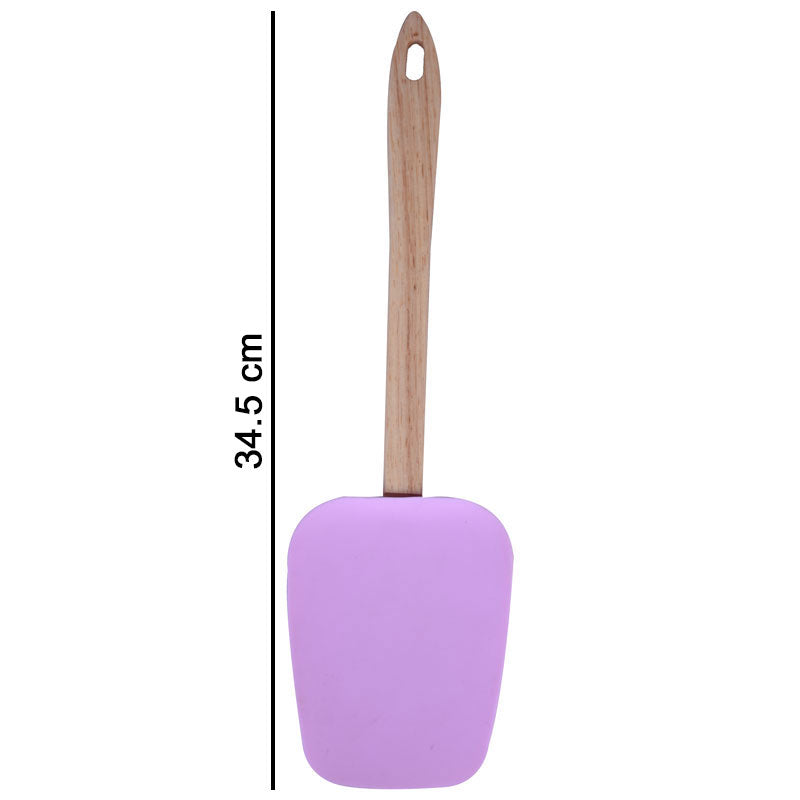 Silicone Spatula With Wood Handle