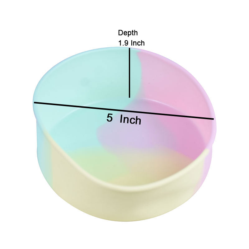 Round Shape Silicone Cake Baking Mold 5 x 5 Inch