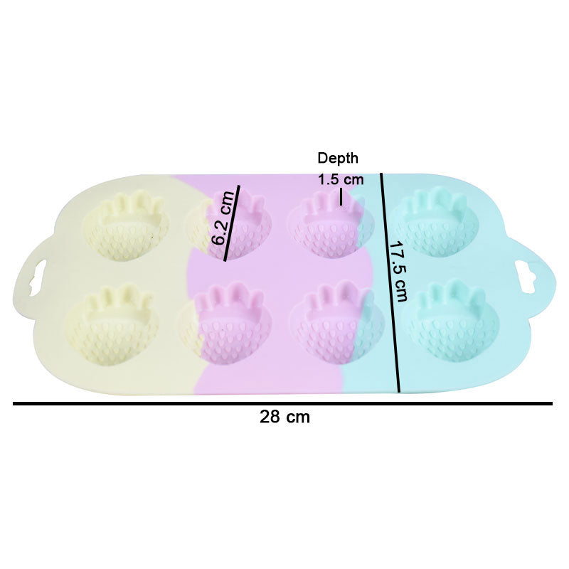 Strawberry Candy & Chocolate Silicone Mold 8 Cavity