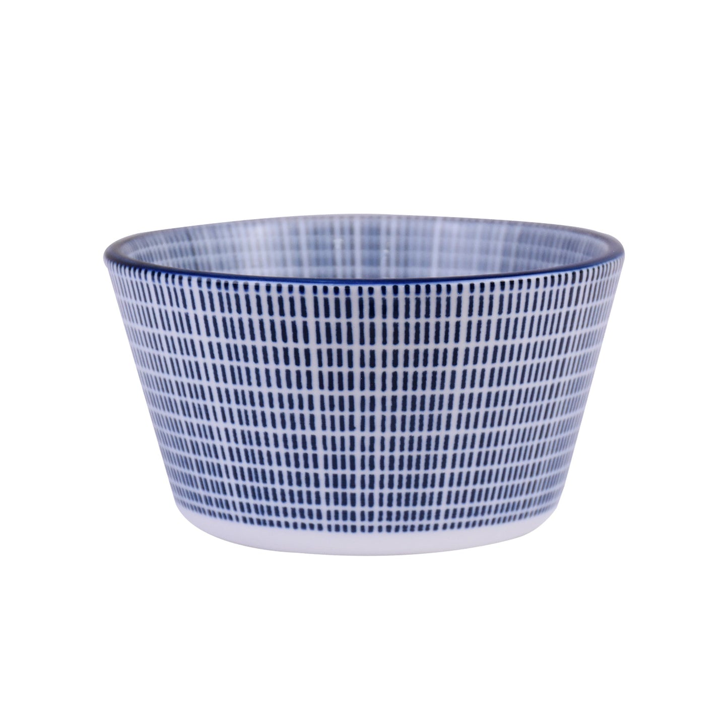 Danny Home Porcelain Blue Dotline Small Bowl