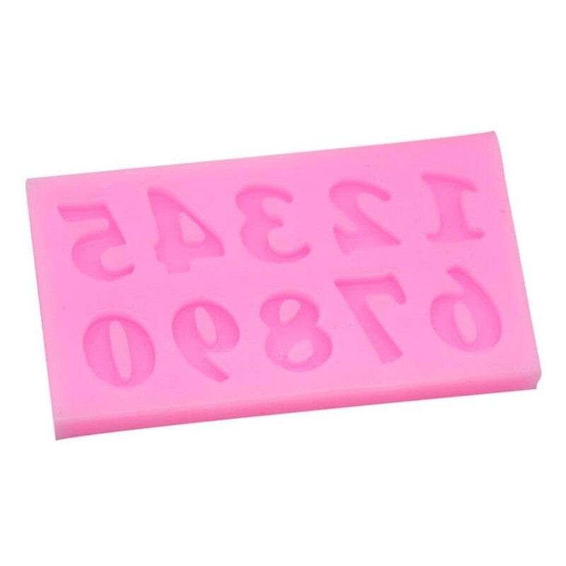 0 To 9 Numbers Silicone Fondant Mold