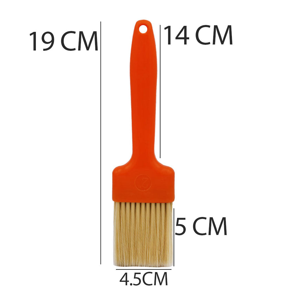 BBQ & Pastry Brush With Plastic Handle 19cm