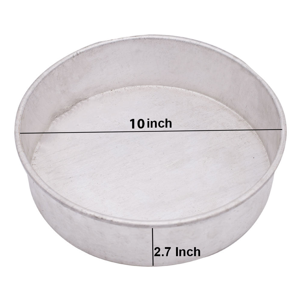 Round Cake Mold Aluminium 10 X 10 Inch