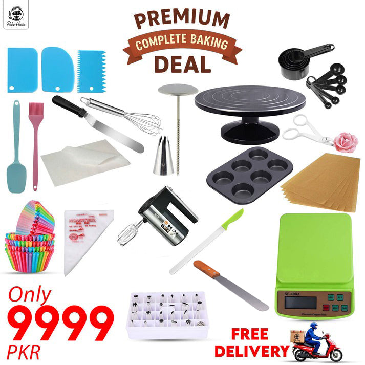 Premium Complete Baking Deal Free Delivery All Over Pakistan