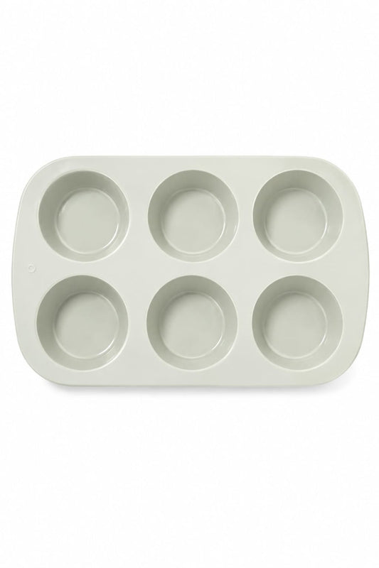 6 Cups Silicone Muffin Baking Tray