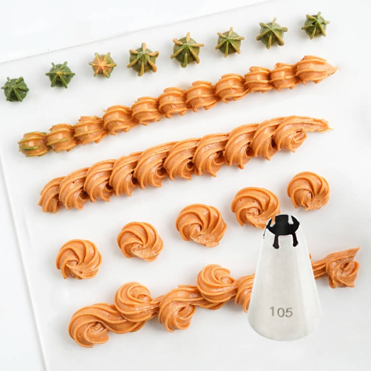 105 Icing Nozzle Stainless Steel