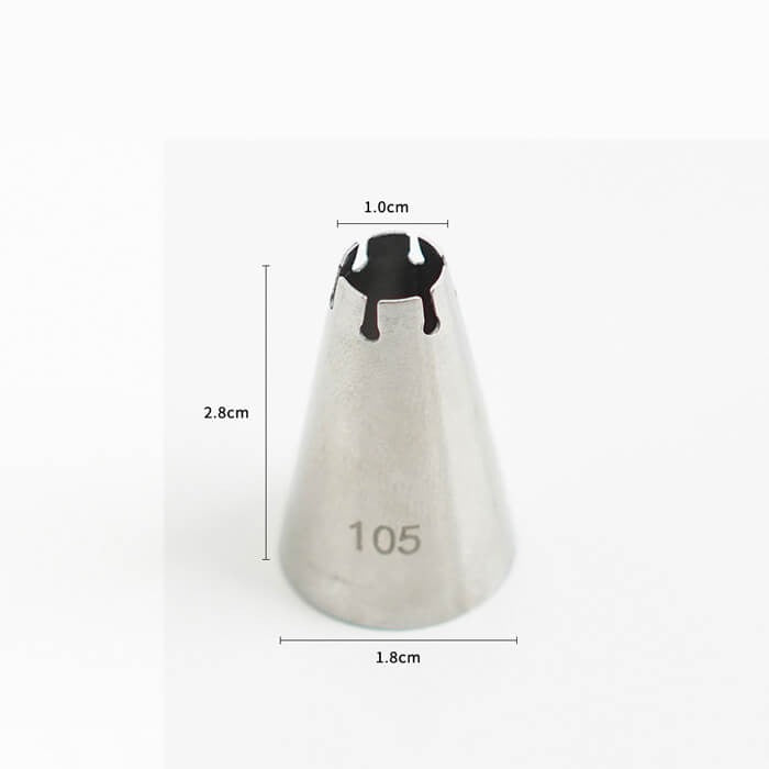 105 Icing Nozzle Stainless Steel