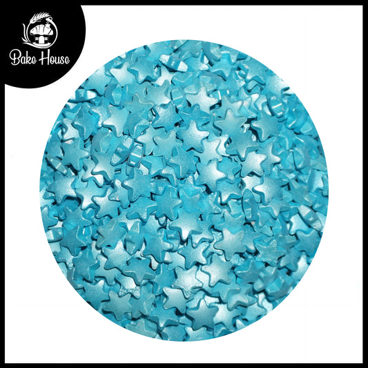 Bake House Sky Blue Star Edible Sprinkles