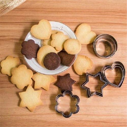 12 Pcs Set Stainless Steel Cookie Biscuit Cutter