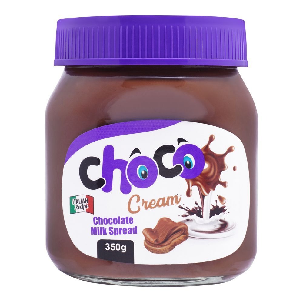 Milkyz Food Choco Cream Chocolate Milk Spread 350g Jar Bottle