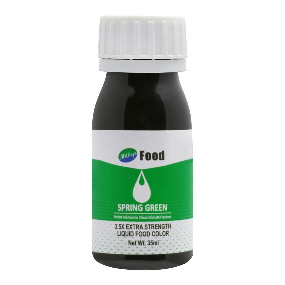 Milkyz Food Liquid Food Color Spring Green 35ML Bottle