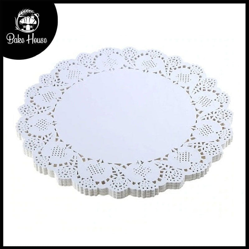 Round Shape Doilies Paper 24Pcs Pack 29CM