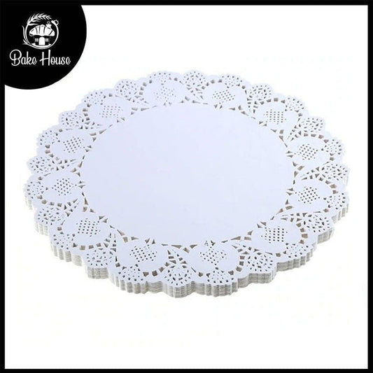 Round Shape Doilies Paper 24Pcs Pack 29CM