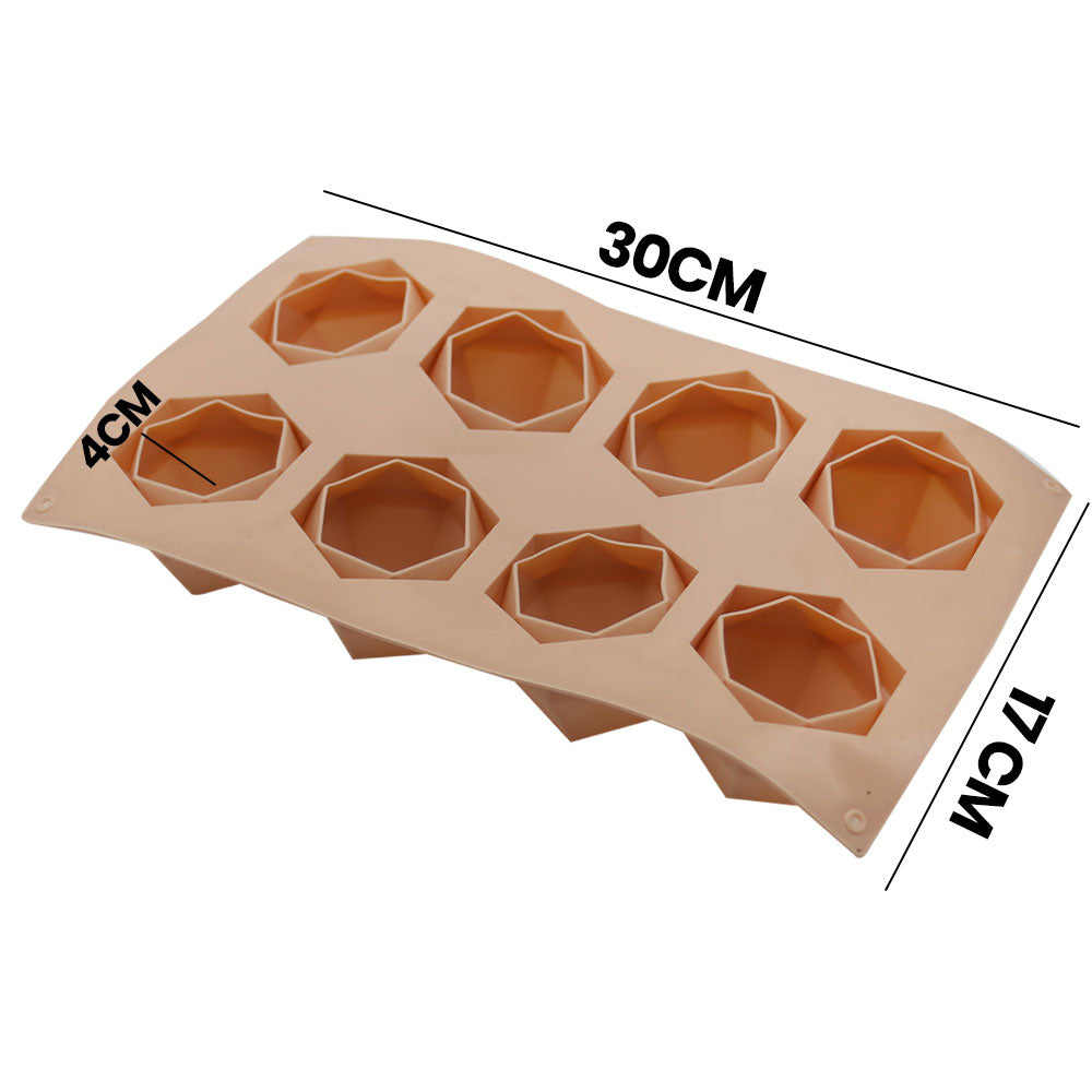 Gems Silicone Chocolate & Jelly Mold 8 Cavity