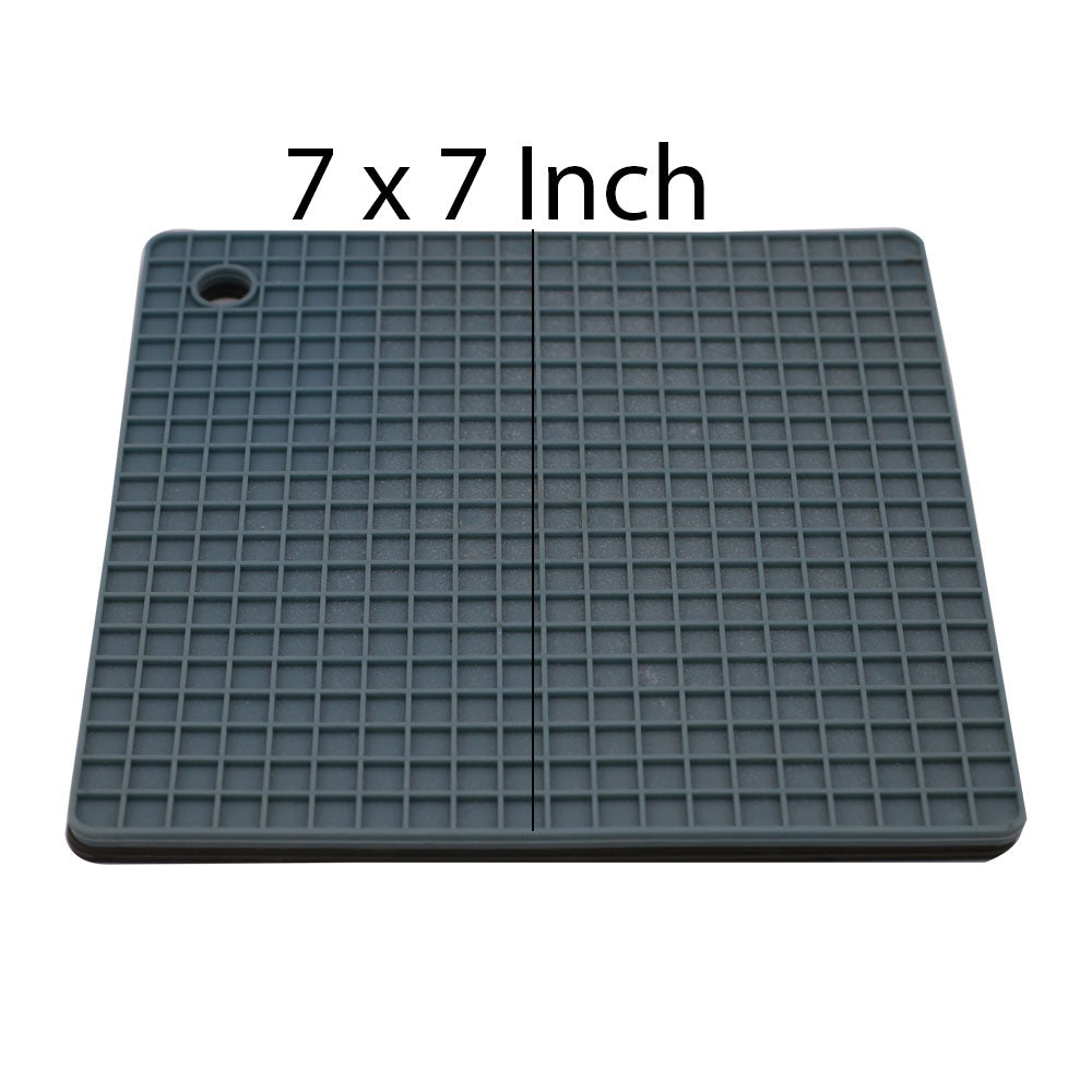 2pcs Square Hot Pot Mat Silicone