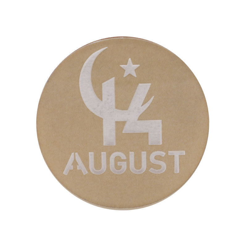 14 August with Moon & Star Fondant Stamp Plastic 14 August Special