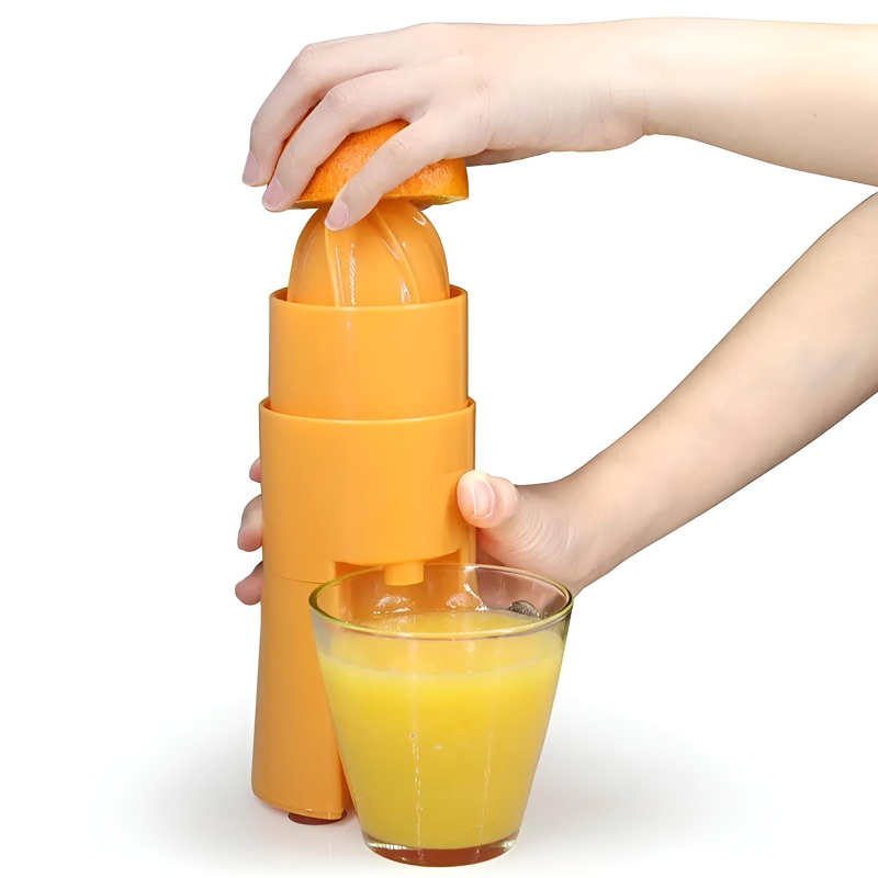 Hand Press Plastic Orange Squeezer Juicer