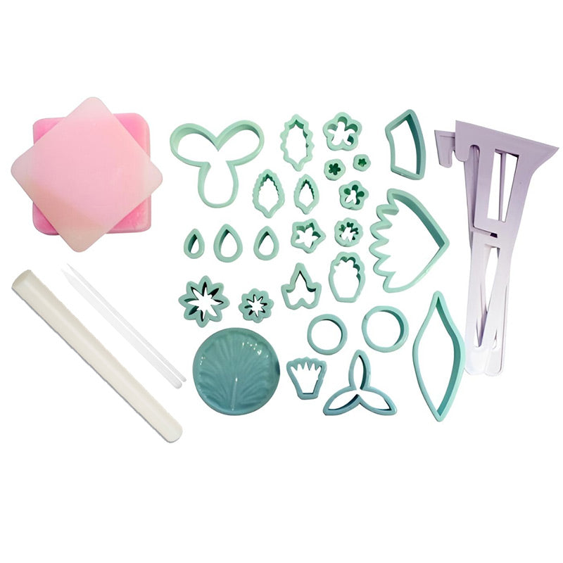 Fondant Gum Paste Flower Making Set 32 Pcs