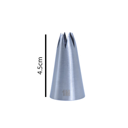 1M Icing Decorating Nozzle Stainless Steel