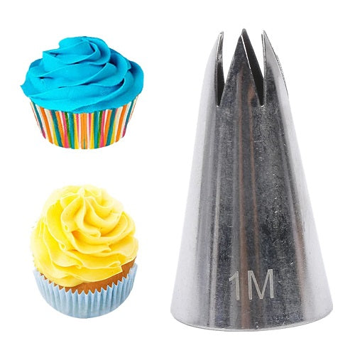 1M Icing Decorating Nozzle Stainless Steel