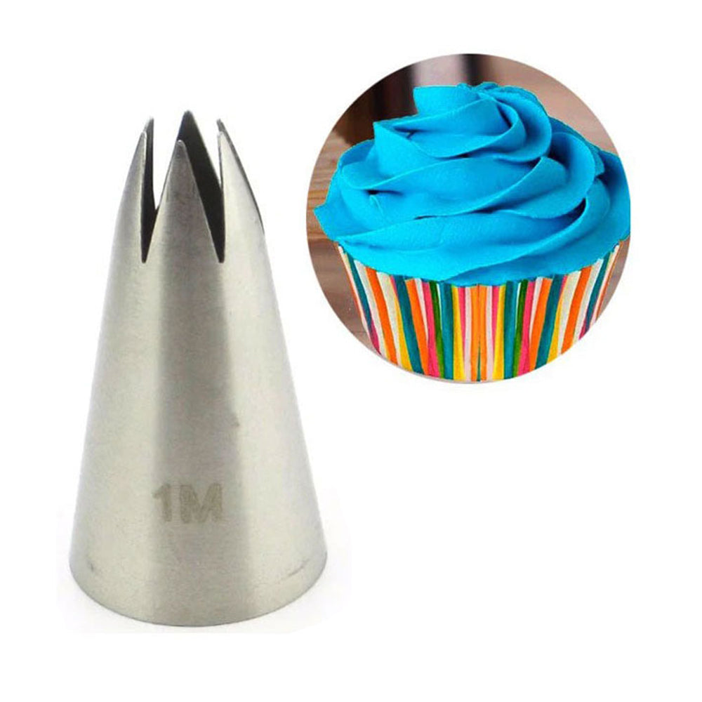 1M Icing Decorating Nozzle Stainless Steel