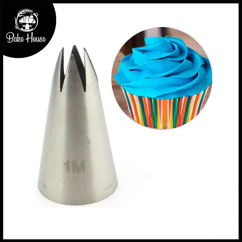 1M Icing Decorating Nozzle Stainless Steel