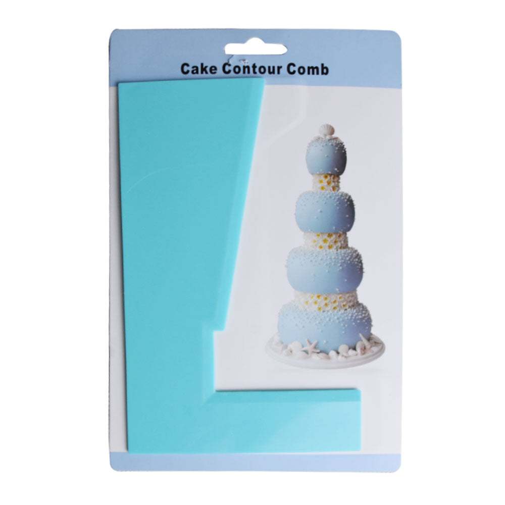 Cake Icing Comb Design 08 Plastic