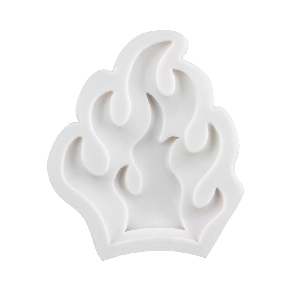 Fire Silicone Fondant Mold Small