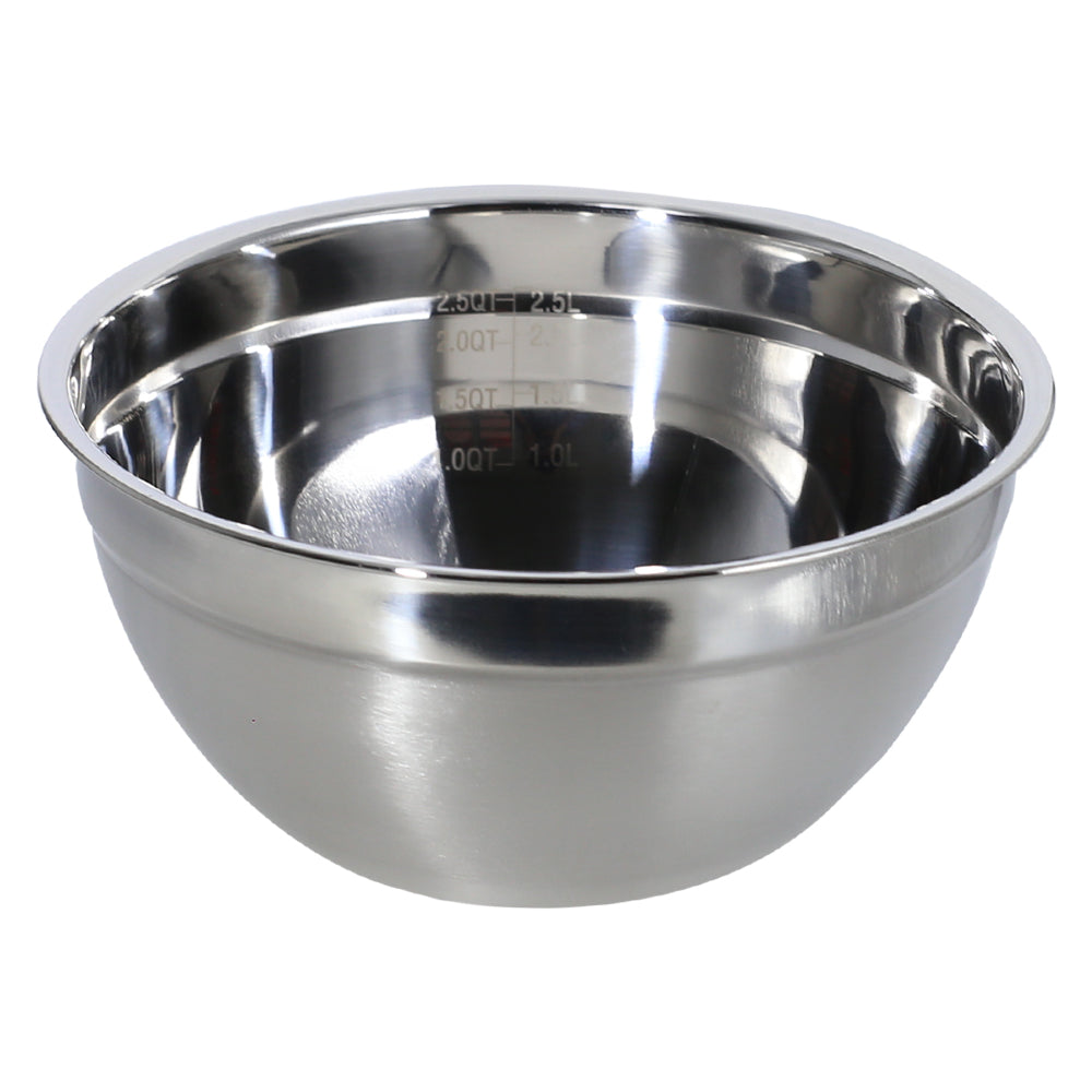 Stainless Steel Mixing Bowl 2.5L