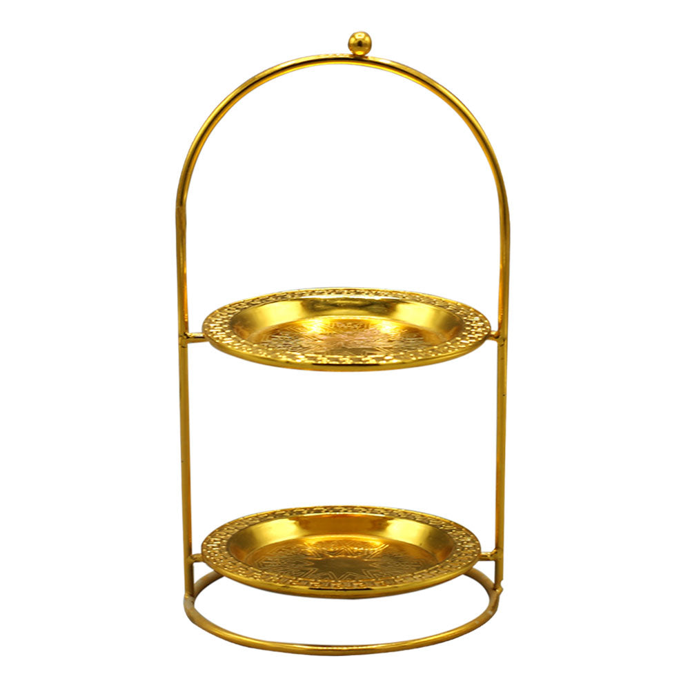 2 Tier Fruit Cake Stand