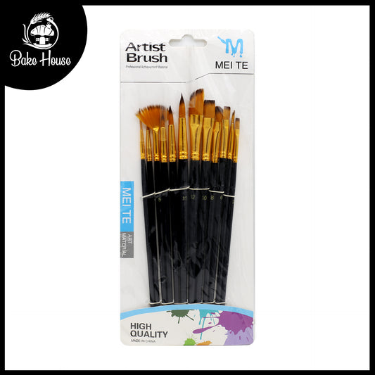 Artist Paint Brush 12Pcs Set