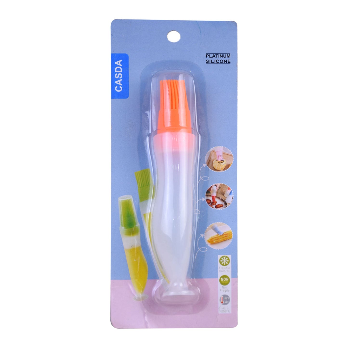 Long Oil Brush Bottle Silicone