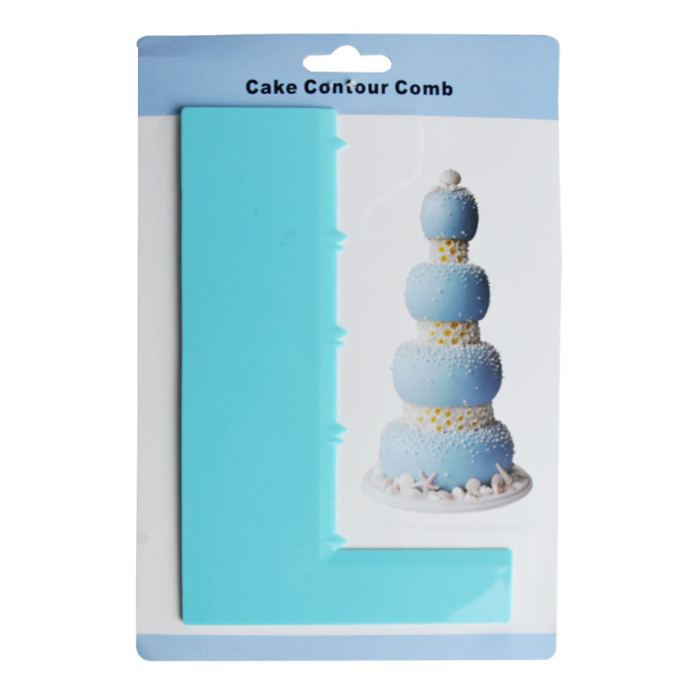 Cake Icing Comb Design 04 Plastic