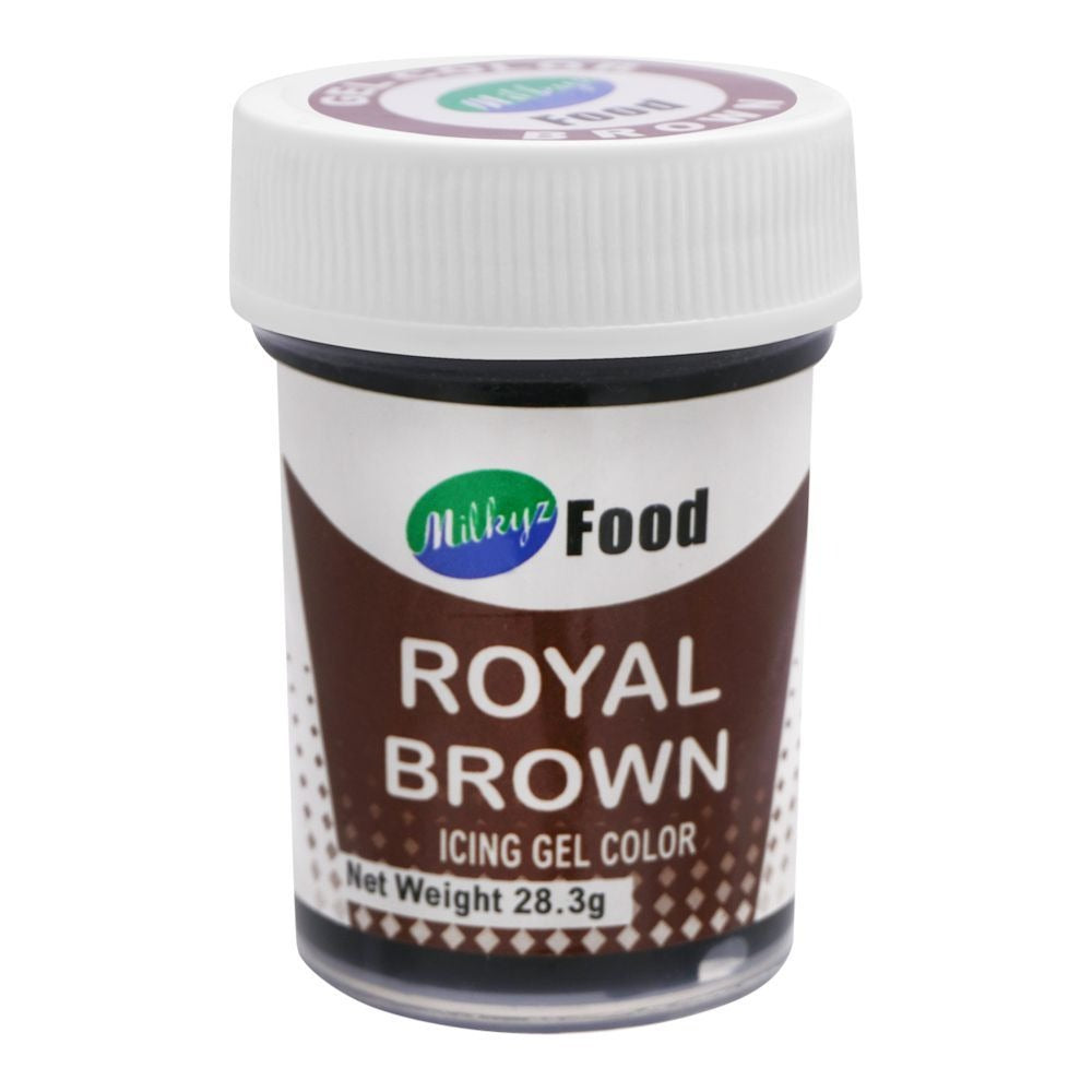Milkyz Food Royal Gel Icing Color Brown