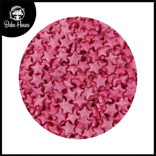 Bake House Pink Stars Edible Sprinkles