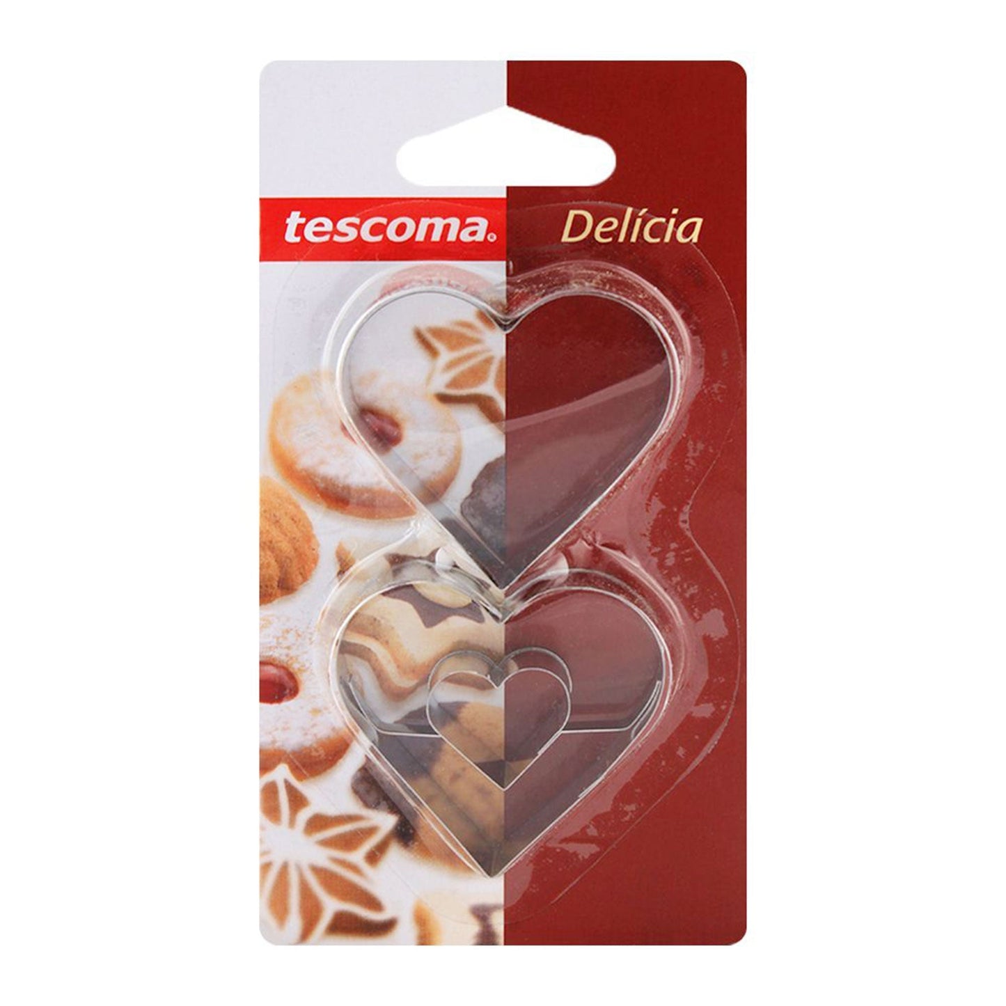 Tescoma Heart Shape Cookie Cutter 2 Pcs