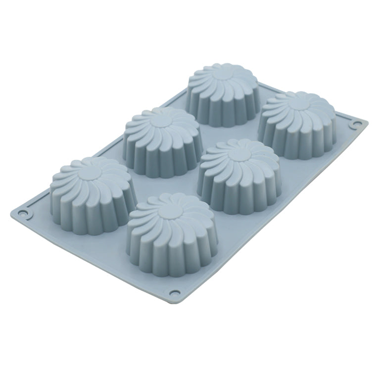 Sunflower Silicone Baking Mold 6 cavity