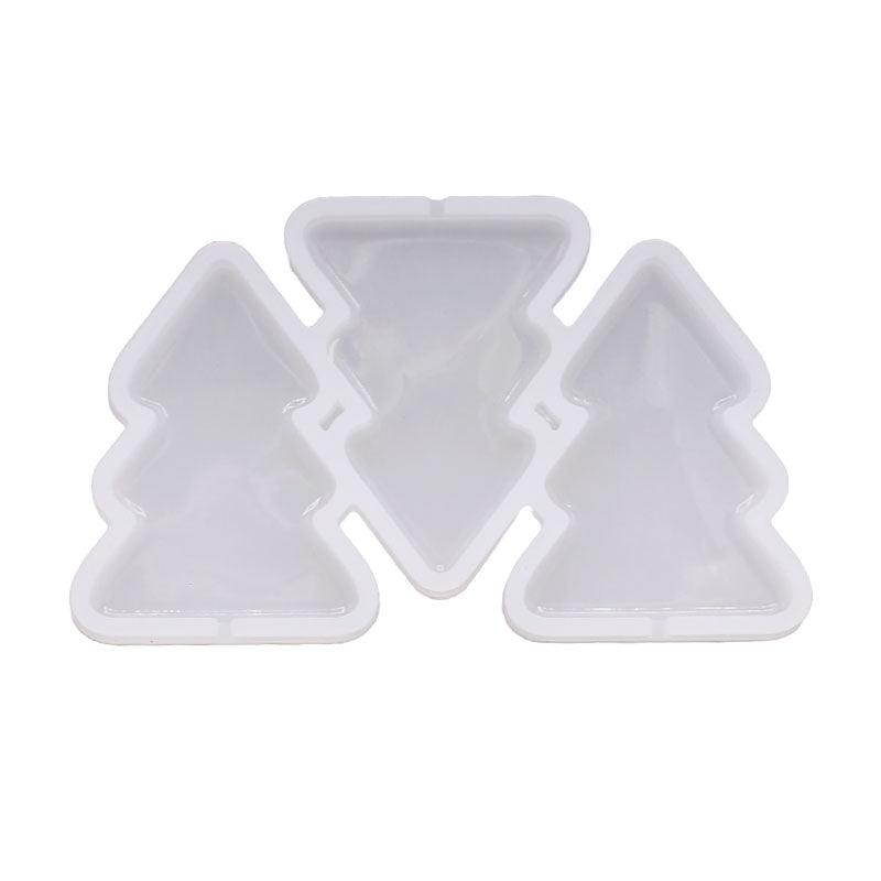 Christmas Tree Silicone Lollipop Mold 3 Cavity