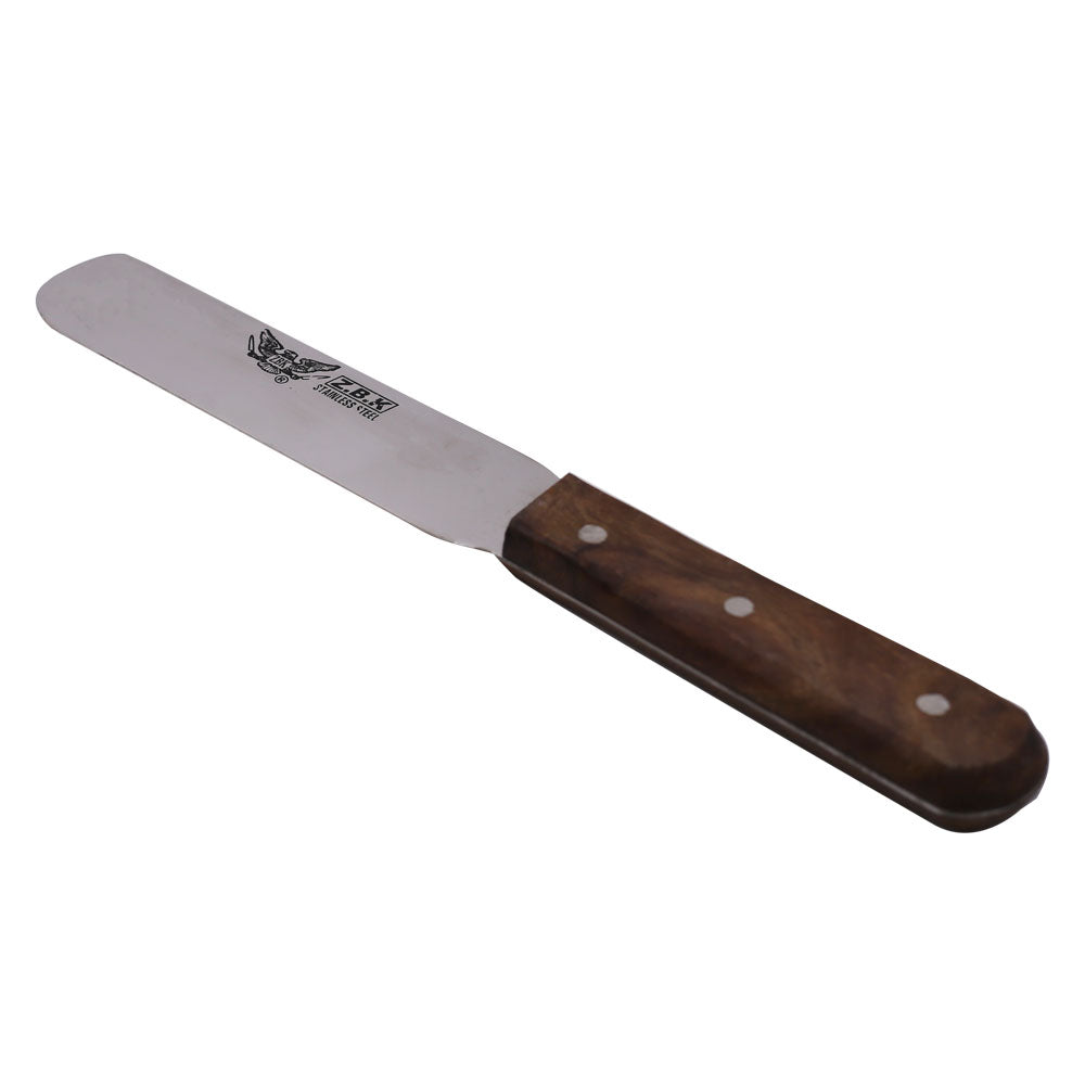 Z.B.K Stainless Steel Cake Palette Knife With Wooden Handle 10.3 Inch