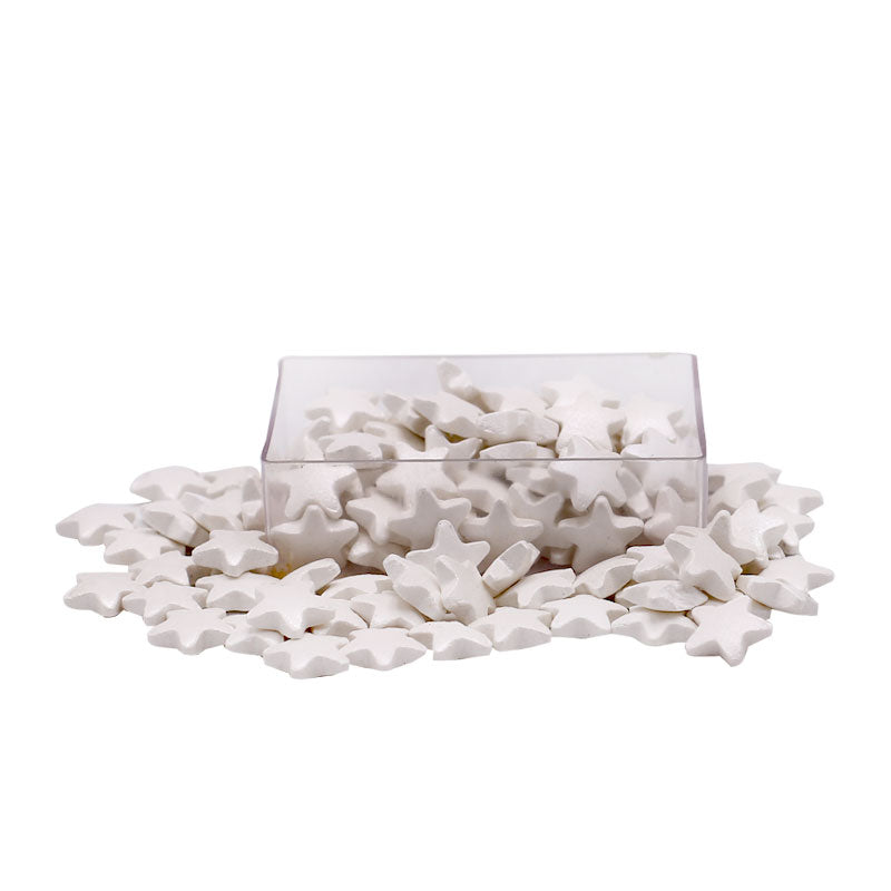 White Stars Edible Sprinkle 30g Pack