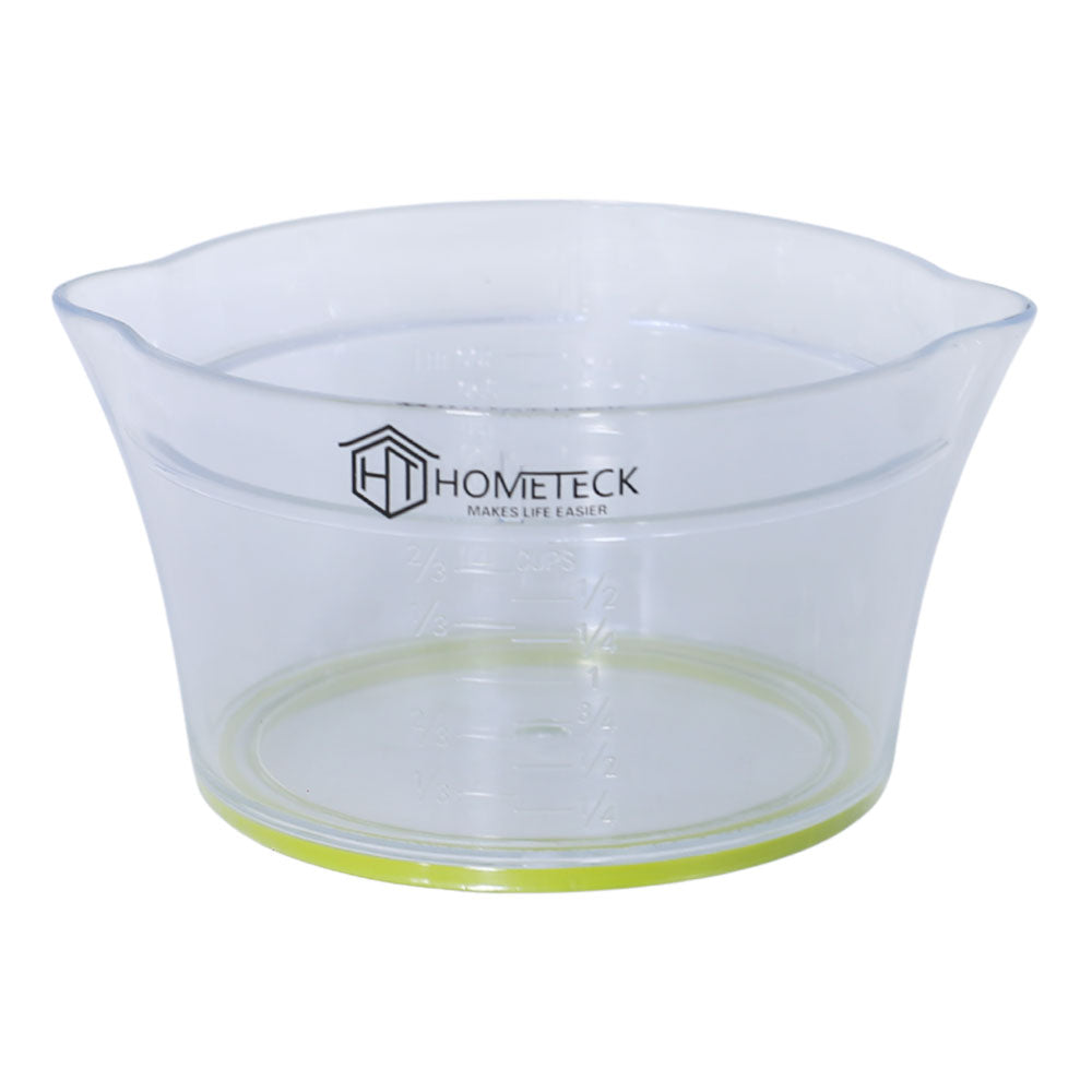 HOMETECK Clear Plastic Measuring Cup  400ml